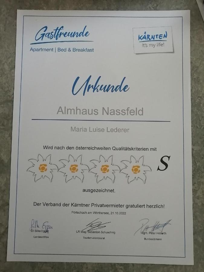 Almhaus Nassfeld Appartement Sonnenalpe Nassfeld Buitenkant foto