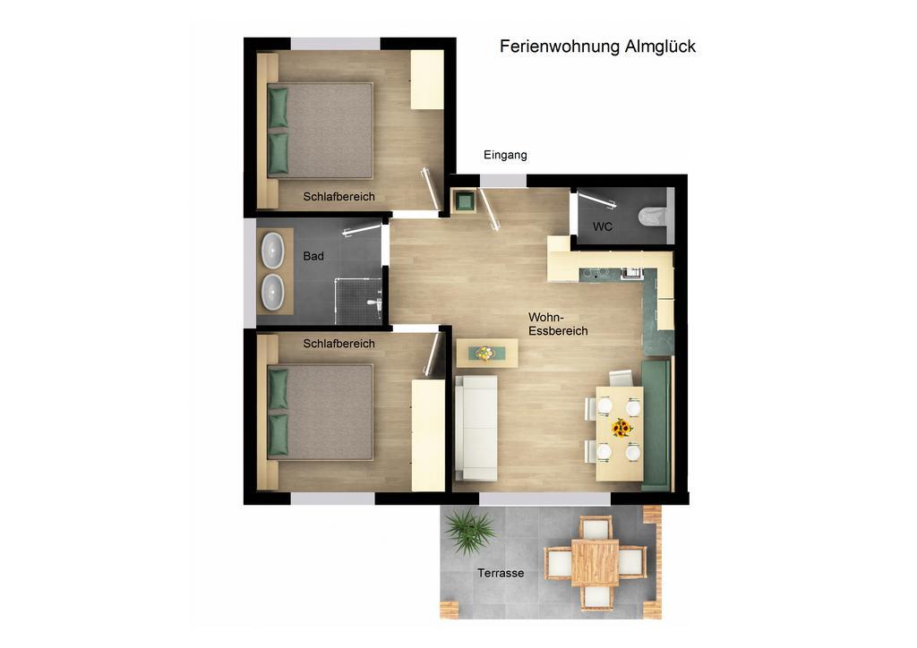 Almhaus Nassfeld Appartement Sonnenalpe Nassfeld Buitenkant foto